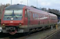 610 007-7 mit RE von Eger/Cheb nach N�rnberg Hbf bei der Abfahrt in Marktredwitz.