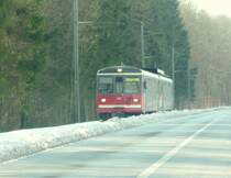 asm - Regio unterwegs mit Bt 351 + Be 4/4 304 nach Niederbipp - Langenthal am 21.02.2009