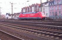 101 051-1 abgestellt vor dem Aachener Hbf. Datum:09.02.205