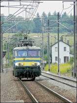 Die 1501 fotografiert beim Umsetzen in Florenville w�hrend ihrer Abschiedsfahrt am 28.06.08. (Jeanny)