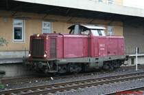 EMN V211 01 bei str�mendem Regen am 12.9.2008 in Fulda.
