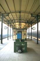 Berliner Stadtbahn,S-Bahnhof Savignyplatz(1895-96)Mit gusseisernen S�ulen und Holzdach.Baudenkmal (Archiv P.Walter)
