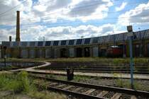 Leipzig Hbf Schuppen 1 im Jahr 2007