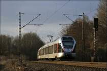 ET22005 und ET23002 sind als ABR99683 (RB91  Ruhr-Sieg-Bahn ) nach Hagen Hbf unterwges. (19.03.2009)

