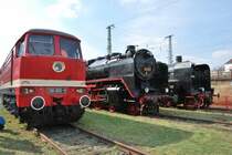 130 002, 62 015 und der Sachsenstolz im BW Dresden Altstadt, oder wem was davon �brig ist