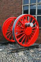 Die 2. Kuppelachse der 22 001, Dresden 21.03.09