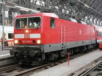 DB - E-Lok  143657-5 in Fankfurt am Main am 11.12.2008