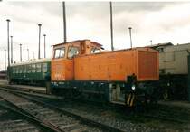 Ohne Beachtung stande 312 163 am 29.September 2007 abseits in der Einsatzstelle Berlin Sch�neweide w�hrend des Eisenbahnfestes.Die Mehrzahl der Besuchter richtete sich auf die ausgestellten Dampfloks.