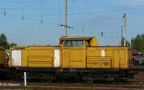 Ehemalige DB-V100 in franz�sischen Bauzugdiensten. Diese ist gelb mit wei�en L�ftergittern und Vorbaut�ren. 29.09.2007 Hausbergen