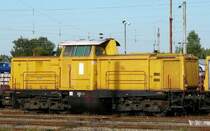 Ehemalige DB-V100 in franz�sischen Bauzugdiensten. Diese tr�gt die Fahrzeugregisternummer 99 87 9 182 582-6. 29.09.2007 Hausbergen
