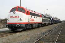 Am 28.03.09 warten die Nohab's V170 1149 und 1147 auf die Ausfahrt aus O�ling.