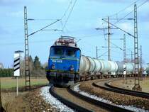 1020 041 der Mittelweserbahn am 28.03.2009 kurz nach Plattling!