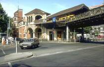 Linie U1,U-Bahnhof Schlesisches Tor,1901 im Stil der deutschen Renaissance errichtet (Archiv P.Walter)