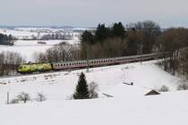 1116 033 (Telekom Austria) mit IC 2082 in A�ling (22.02.2009)