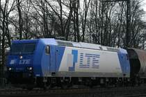 LTE Lok 185 528-7 Hermiene  am 30.3.09 in Duisburg-Neudorf