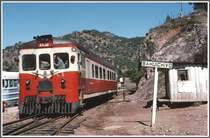 Auf der Ferrocarril de Chihuahua al Pacifico (kurz  Tschepe  genannt)wurden die Lokalz�ge mit diesen FIAT Triebwagen gef�hrt.
In Bahuichivo bestand Busanschluss f�r Fahrten in die umliegenden D�rfer und weiter hinein in den Kupfer Canon. (Archiv 02/77)