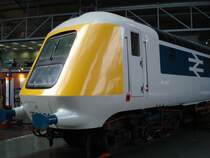 Dieser Class 41 HST-Triebkopf bildete als Prototyp den Anfang des �beraus erfolgreichen Intercity-Programms der BR in den siebziger Jahren. Obgleich diese Z�ge nur als  Zwischenl�sung  bis zur endg�lgtigen Elektrifzierung der gro�en britischen Magistralen gedacht waren, sind die Nachkommen des 41001 bis heute im Dauerbetrieb.