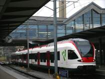 RABe 522 005 (Flirt) als S3 nach Porrentruy; Basel SBB, 28.03.2009
