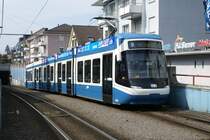 Be 5/6 3022 verl�sst am 2.4.09 den Schwamendinger Tunnel und wird in K�rze am Schwamendingerplatz eintreffen.