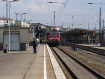 103 mit TEE Wagen in Berlin Lichtenberg