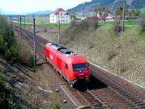 2016 059-4 erreicht als LZ den Bhf. Launsdorf-Hochosterwitz; 090407