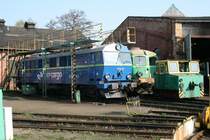 An SU46-043 werden kleine Reparaturarbeiten durchgef�hrt.Wegliniec den 10.04.09