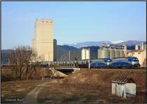 1216 921 und 1216 920 ziehen zusammen den 48431 nach Koper. 06.04.2009 Spielberg