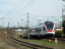 RABe 526  Seehas  als SBB 79848 Konstanz - Engen kurz hinter Radolfzell. 11.04.09