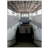 Bahnhof Plochingen: Abgang zur Unterführung. 

12.04.2009 (M)