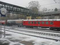 Ein Ausbildungszug f�r Gefahrgut war im M�rz 2009 in Marburg (Lahn) abgestellt.
