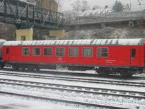 Ein Ausbildungszug f�r Gefahrgut war im M�rz 2009 in Marburg (Lahn) abgestellt. Wagennummer: 60 80 99-03 000 9