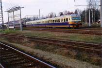 Der 4030 in alter Farbgebung als Garnitur des Sonderzuges zum Weitraer Advent in Gm�nd (N�)