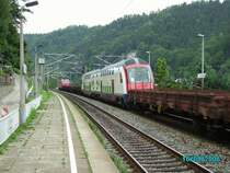 Hier noch einmal der Zug Richtung Dresden hinter der Ausfahrt Ri.Dresden.