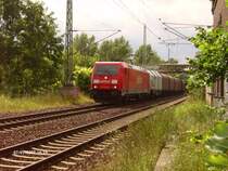 185 225 zieht ein Stahlzug �ber den s�dlichen Berliner Aussenring.07.07.07