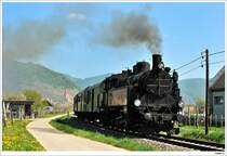 629.01 am 19.4.2009 mit dem R16258. Hier kurz vor W�sendorf-Joching.