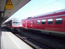 Pendolino nach Bayreuth im Bahnhof N�rnberg. 02.04.09