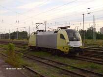 Endlich mal wieder ein Tauruz nah der Polnischen Grenze, ES64 U2 017 in Eisenh�ttenstadt.02.08.07