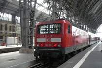In Frankfurt/M Hbf steht auf Gleis 3 die 143 189 ohne Kontrollziffer 
mit RB 15174 nach Limburg(Lahn) abfahrbereit.N�chster Halt ist Frankfurt-H�chst.(Aufnahme von 12.04.09)