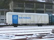 SBB - G�terwagen Typ  G 23 85 231 1 700-6 abgestellt in Klus am 21.02.2009