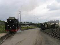 99 758 der S�chsichs-Oberlausitzer Eisenbahngesellschaft mBh in Zittau am 12-7-2007.