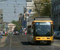 249 als 2 zur Siemensalee in der Mathystra�e 15.4.09