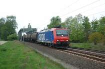 482 022-1 SBB Cargo am 22.04.2009 bei �berquerung des Mittellandkanals bei Peine
