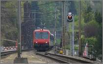 R7853 Ziegelbr�cke-Chur wird durch einen RBDe 560 NPZ bedient. (22.04.2009)