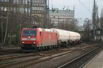 185 074-2 am 28.3.09 in D�sseldorf-Rath