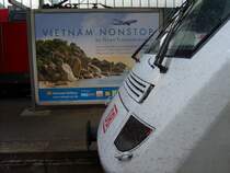 Ein IC (ehm. MET) aus D�sseldorf bei der Ankunft in Stuttgart Hbf. 
Danach ging es weiter  Non Stop nach Viertnam . 26.04.09