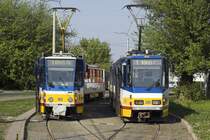 Tw 902 und 200 ruhen sich in der Schleife am R�kus pu kurz aus.