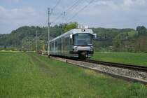 Be 4/8 28 n�hert sich am 1.5.09 als S 14 nach Menziken Bleien.