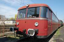 Der Retter der Nebenbahn, der VT 98. Ihr Motorsound sind so was heavy metall bei Schienenfahrzeugen