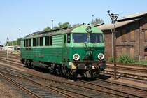 SU46-029 rollt durch den G�terbahnhof von Horka,02.05.09