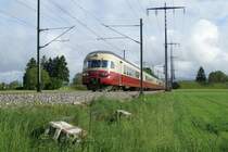 RAe TEE II 1053 f�hrt am 16.5.09 von M�nsingen Richtung Wichtrach.